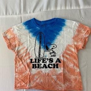 Snoopy Tie Dye T-shirt